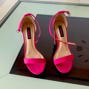 Pink heels